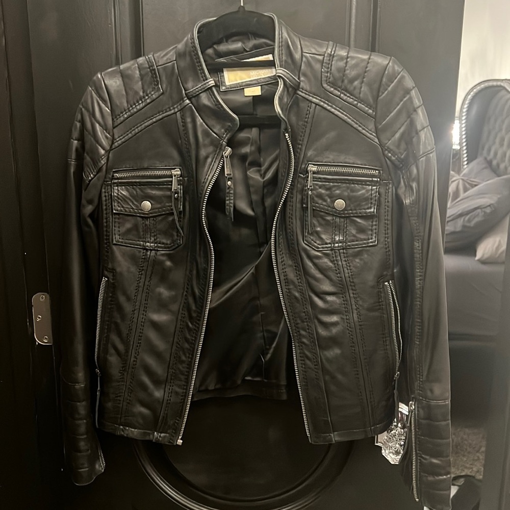 Michael Kors Leather Jacket